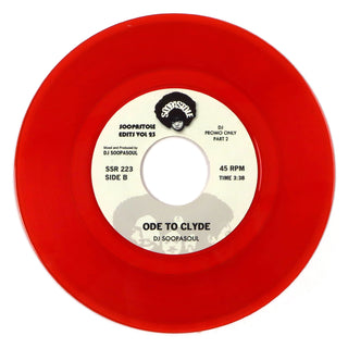 DJ Soopasoul: Ode To Clyde (Colored Vinyl) Vinyl 7"
