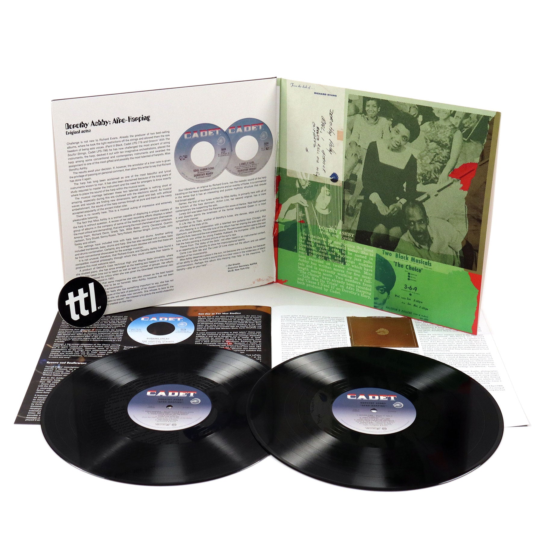 Dorothy Ashby - Afro-Harping 2LP レコード 新品 Dorothy Ashby: Afro-Harping - Deluxe Edition Vinyl 2LP