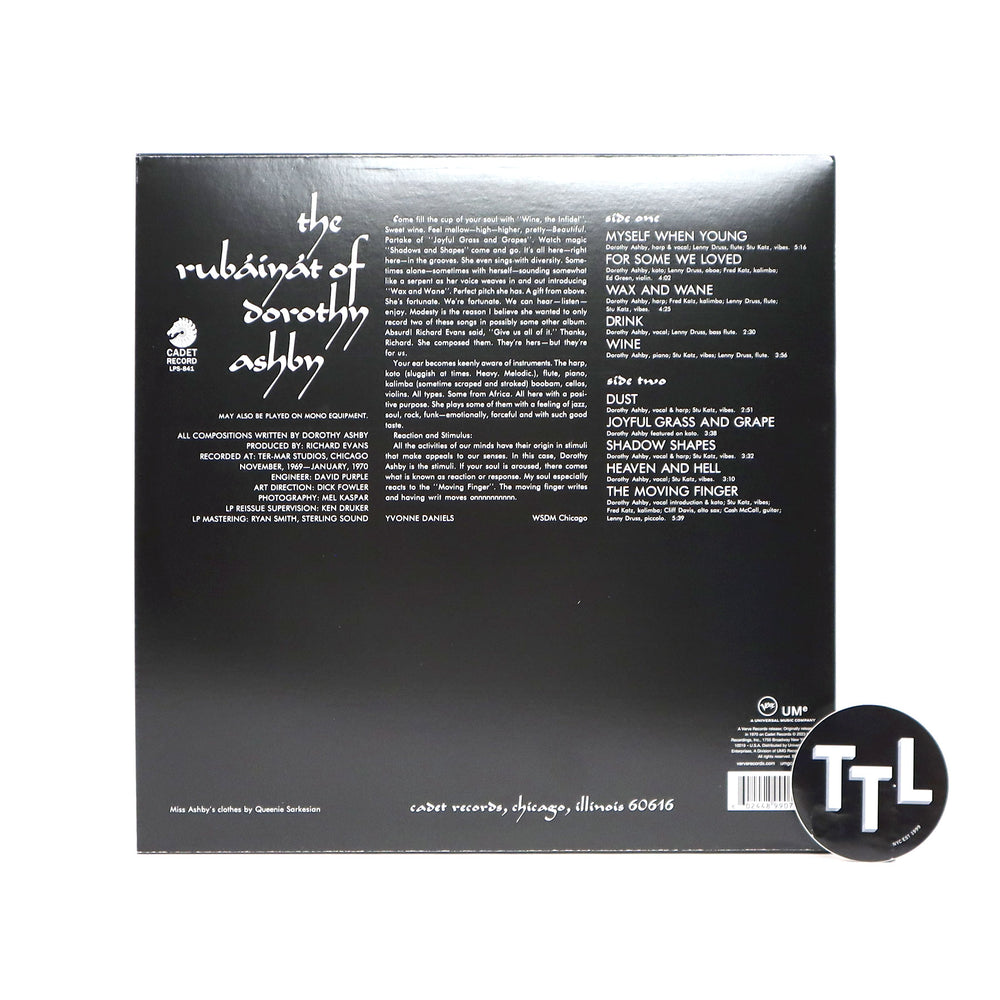 Dorothy Ashby: The Rubaiyat Of Dorothy Ashby (Verve By Request