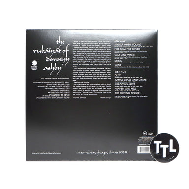 Dorothy Ashby: The Rubaiyat Of Dorothy Ashby (Verve By Request Series 180g) Vinyl LP