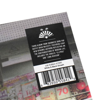 Drab Majesty: Modern Mirror (White & Black Colored Vinyl) Vinyl LP