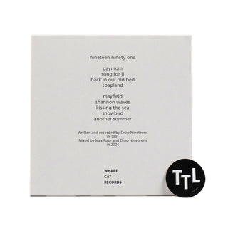 Drop Nineteens: 1991 (White Colored Vinyl) Vinyl LP