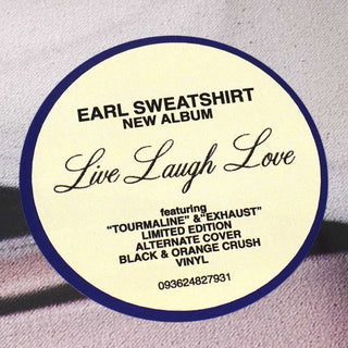 Earl Sweatshirt: Live Laugh Love (Indie Exclusive Colored Vinyl) Vinyl LP