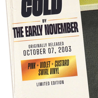 The Early November: The Room's Too Cold (Colored Vinyl) Vinyl LP