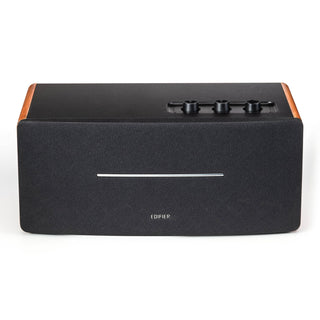 Edifier: D12 Stereo Speaker w/ Bluetooth - Wood Brown