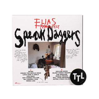 Elias Ronnenfelt: Speak Daggers Vinyl LP