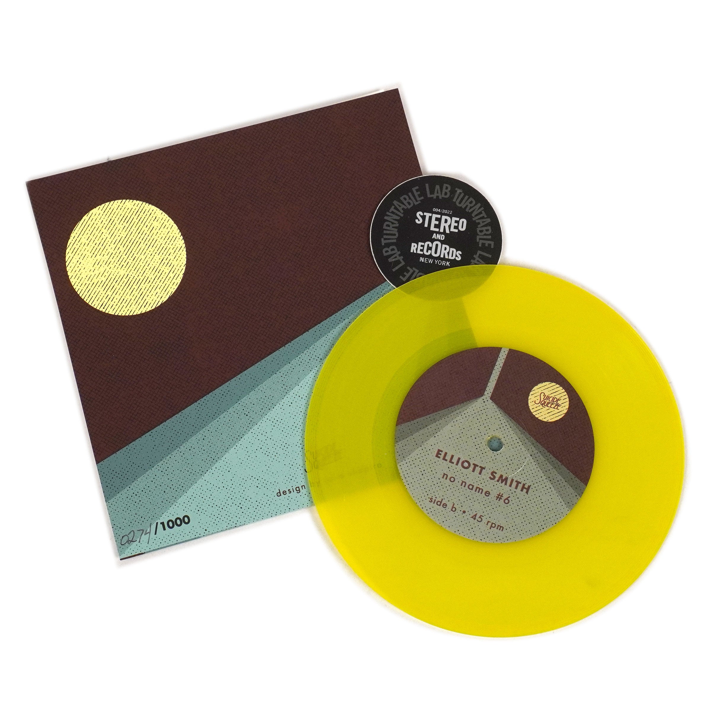 Elliott Smith: Division Day (Yellow Colored Vinyl) Vinyl 7