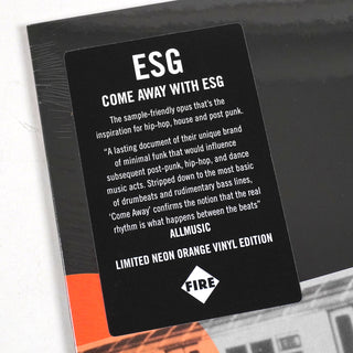 ESG: Come Away With ESG (Indie Exclusive Colored Vinyl) Vinyl LP