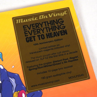 Everything Everything: Get To Heaven (180g, Magenta Colored Vinyl) Vinyl LP