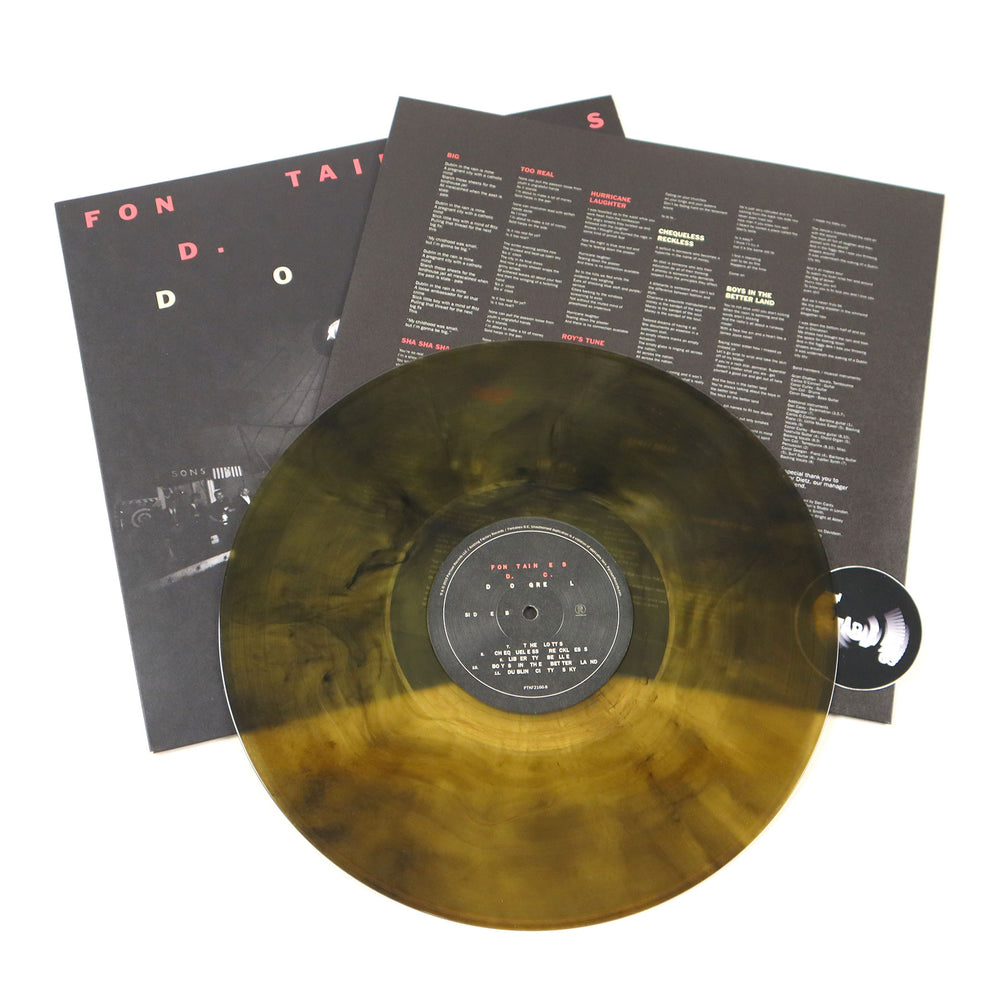 Fontaines D C Dogrel Indie Exclusive Colored Vinyl Vinyl LP fontaines-d-c-dogrel-indie-exclusive-colored-vinyl-vinyl-lp