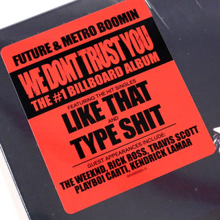 Future & Metro Boomin: We Don't Trust You Vinyl 2LP