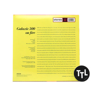 Galaxie 500: On Fire (Orange Colored Vinyl) Vinyl LP