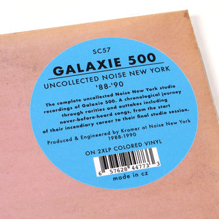 Galaxie 500: Uncollected Noise New York 88-90 (Colored Vinyl) Vinyl 2LP