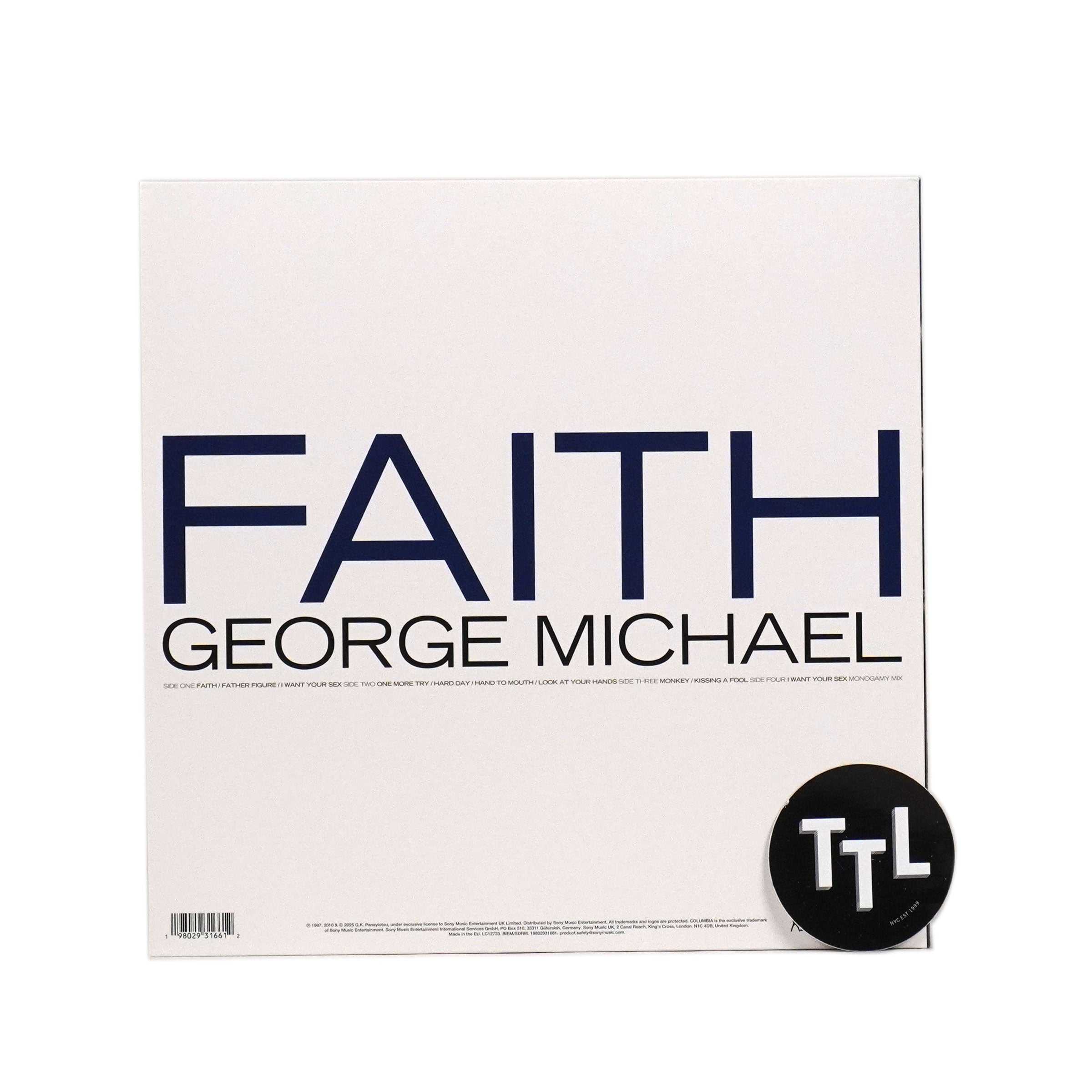 George Michael: Faith (Colored Vinyl) Vinyl 2LP – TurntableLab.com