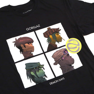 Gorillaz: Demon Days Shirt - Black