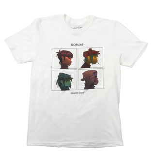 Gorillaz: Demon Days Shirt - White