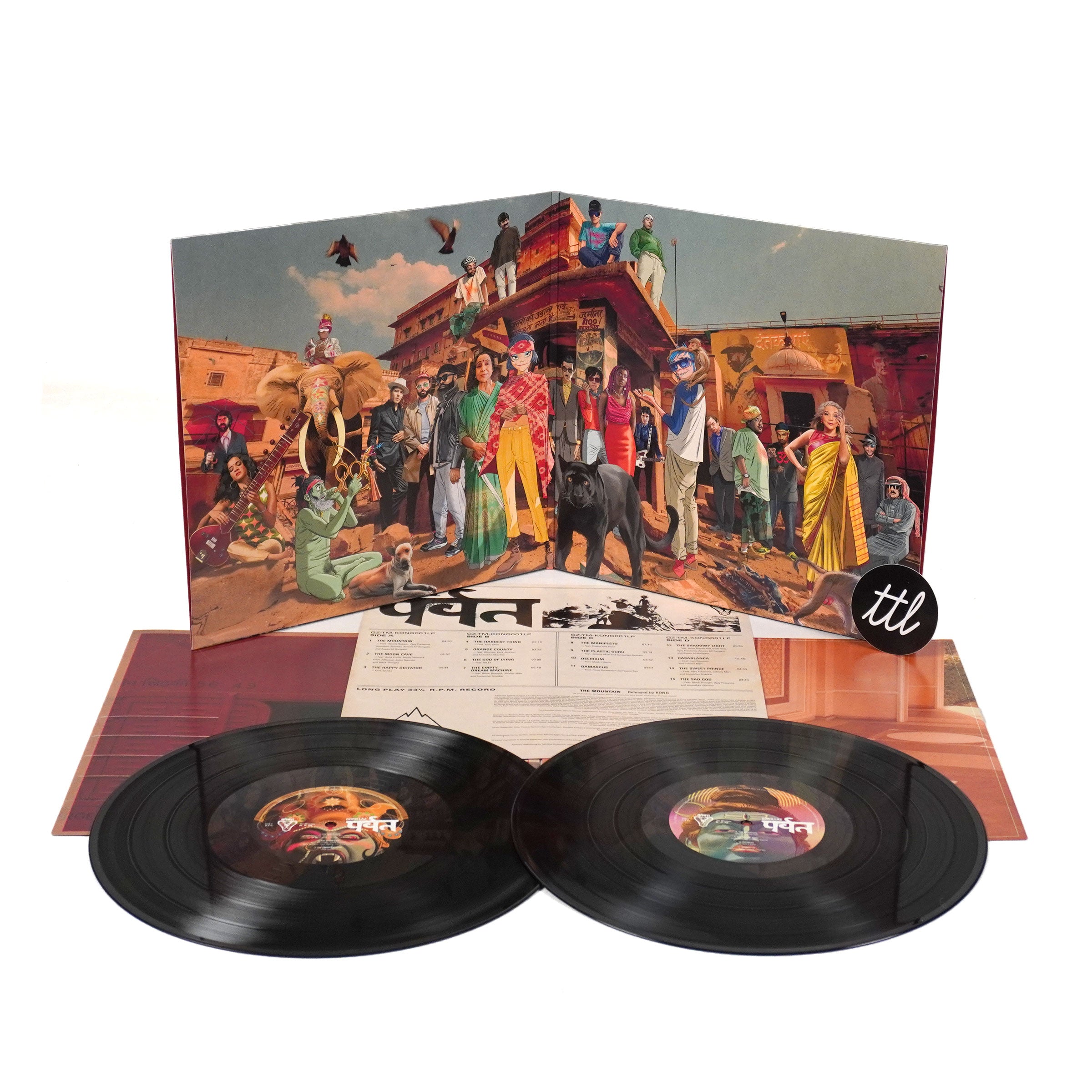 新品 Gorillaz / The Mountain 液体入り 2LP The Mountain 2LP Picture Disc – Gorillaz