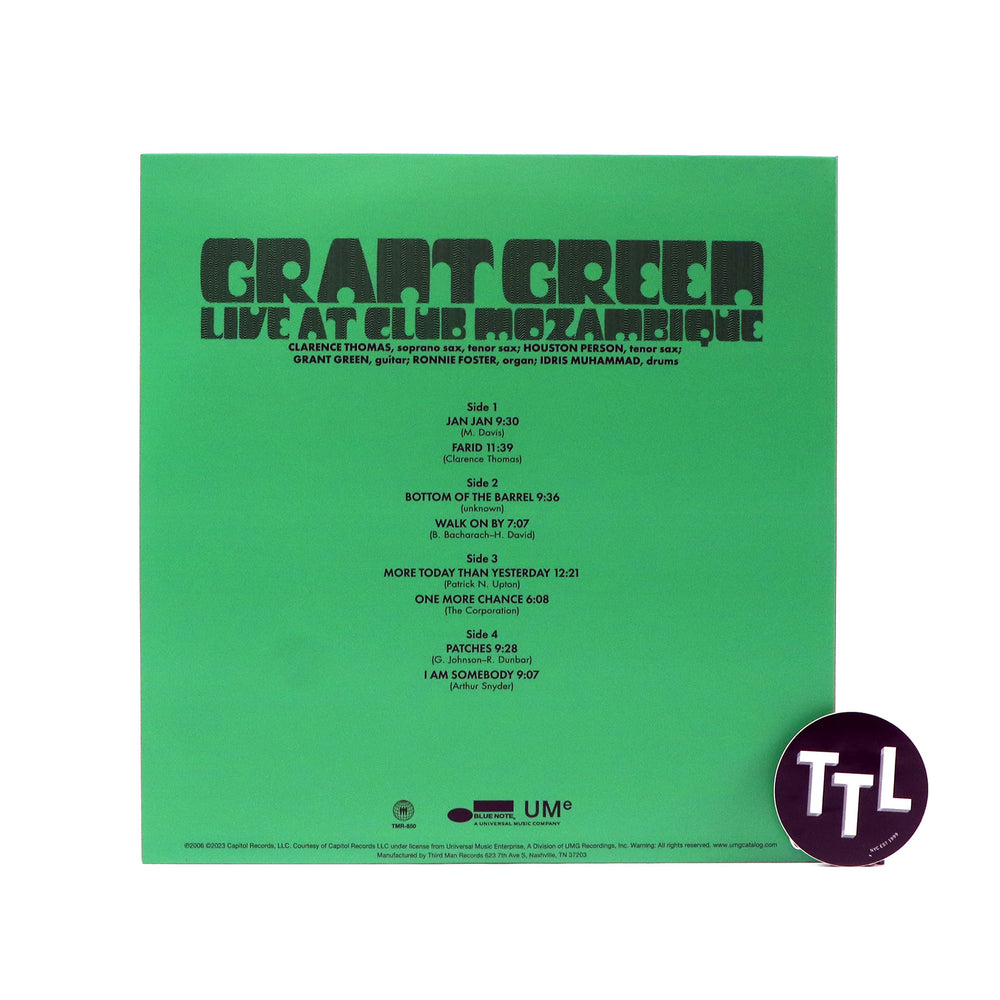 Grant Green: Live At Club Mozambique (180g, Indie Exclusive Colored Vinyl) Vinyl 2LP\