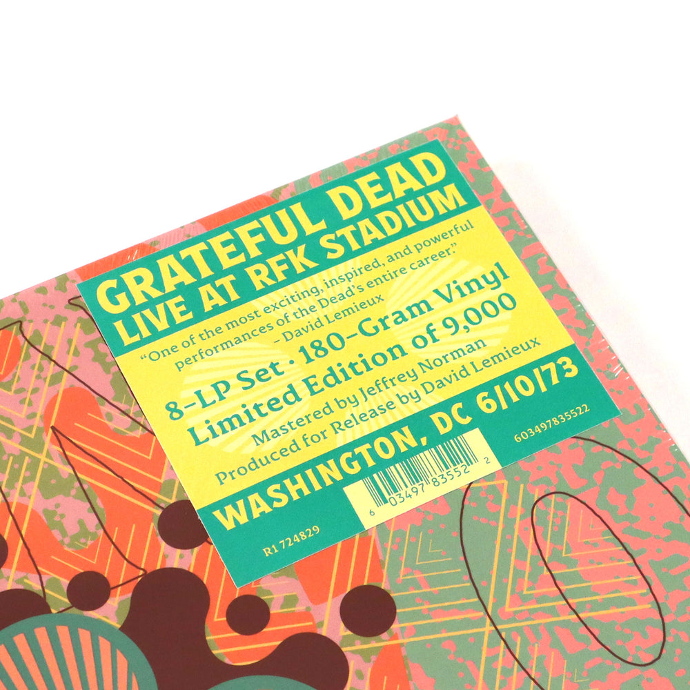 Grateful Dead: RFK Stadium Washington DC 6/10/73 Vinyl 8LP