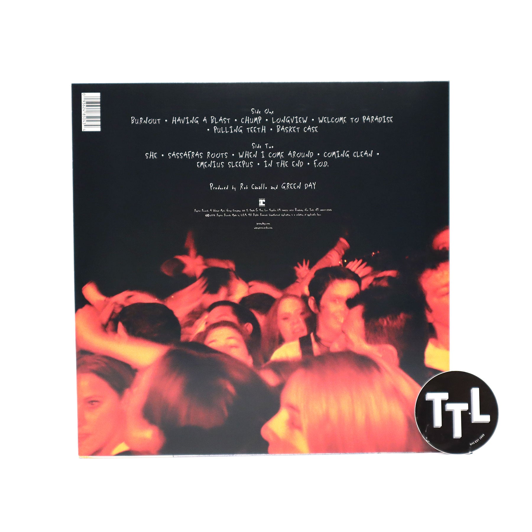 Green Day Dookie (Baby Blue Colored Vinyl) Vinyl LP —