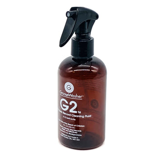 GrooveWasher: G2 Vinyl Record Cleaning Fluid - 8oz Bottle