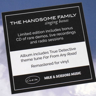 The Handsome Family: Singing Bones Vinyl LP