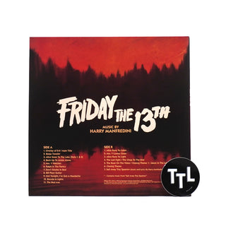 Harry Manfredini: Friday The 13th Part 1 (Colored Vinyl) Vinyl LP 