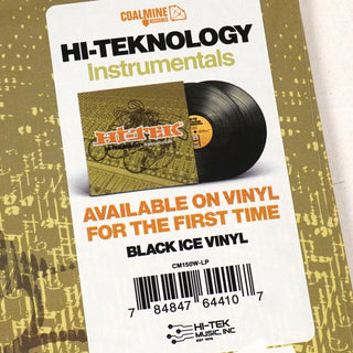 Hi-Tek: Hi-Teknology Instrumentals (Colored Vinyl) Vinyl 2LP