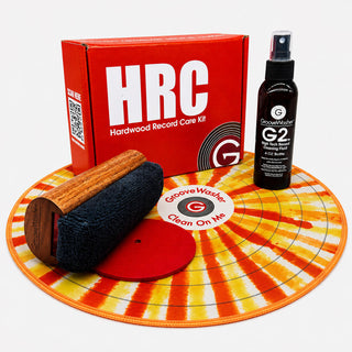 GrooveWasher: Hardwood Record Cleaning Kit