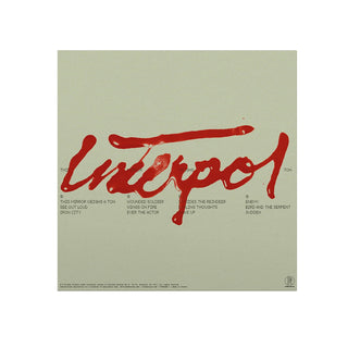Interpol: This Mirror Weighs A Ton Vinyl 2LP