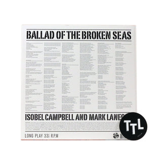 Isobel Campbell & Mark Lanegan: Ballad of The Broken Seas (180g) Vinyl LP