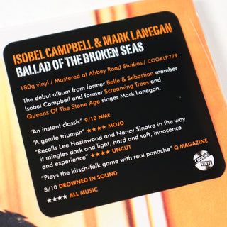 Isobel Campbell & Mark Lanegan: Ballad of The Broken Seas (180g) Vinyl LP