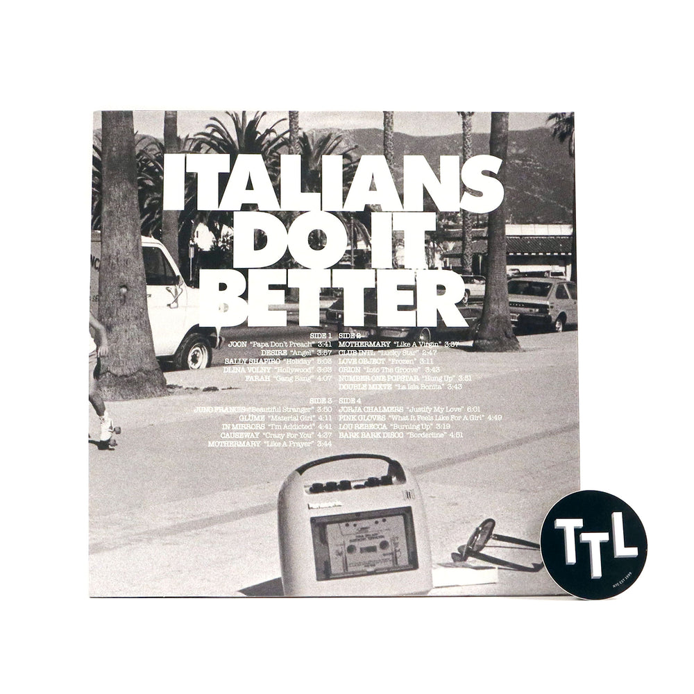 Italians Do It Better: Italians Do It Better - Madonna Covers (Colored Vinyl) Vinyl 2LP