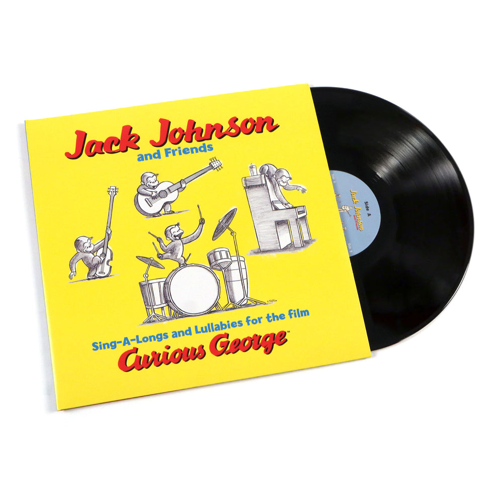 Jack Johnson & Friends: Curious George - Sing-a-Long Songs and Lullabies for the Film Vinyl LP