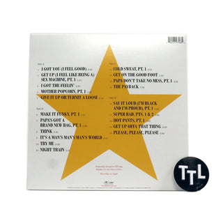 James Brown: 20 All Time Greatest Hits! (Colored Vinyl) Vinyl 2LP