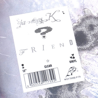 James K: Friend (Colored Vinyl) Vinyl 2LP 