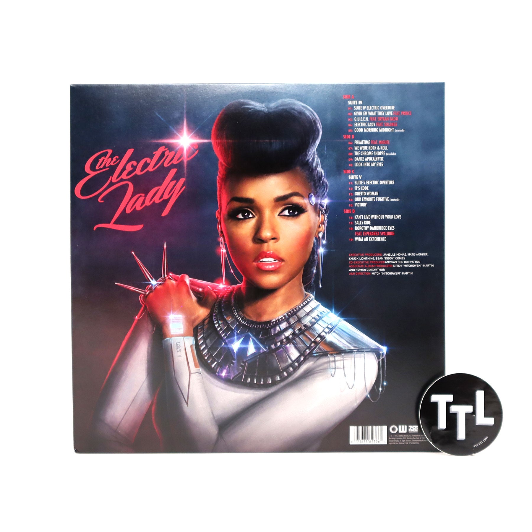 Janelle Monae The Electric Lady (Atlantic 75, Colored Vinyl) Vinyl 2L