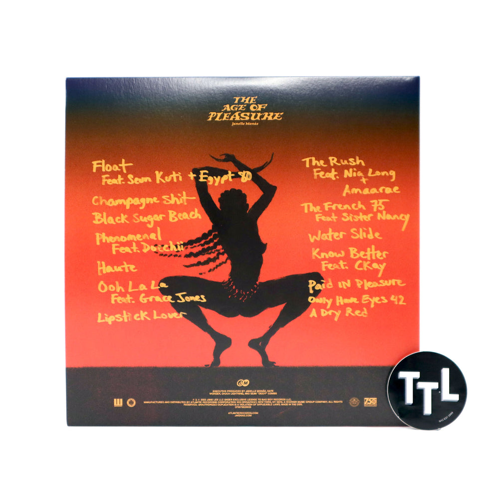 Janelle Monae: The Age Of Pleasure (Indie Exclusive Colored Vinyl) Vinyl LP