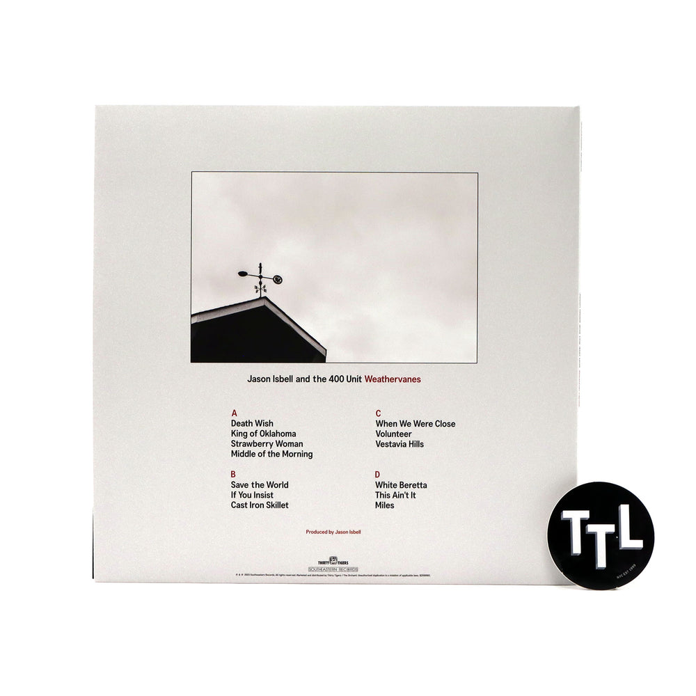 Jason Isbell & The 400 Unit: Weathervanes (Indie Exclusive Colored Vinyl) Vinyl LP