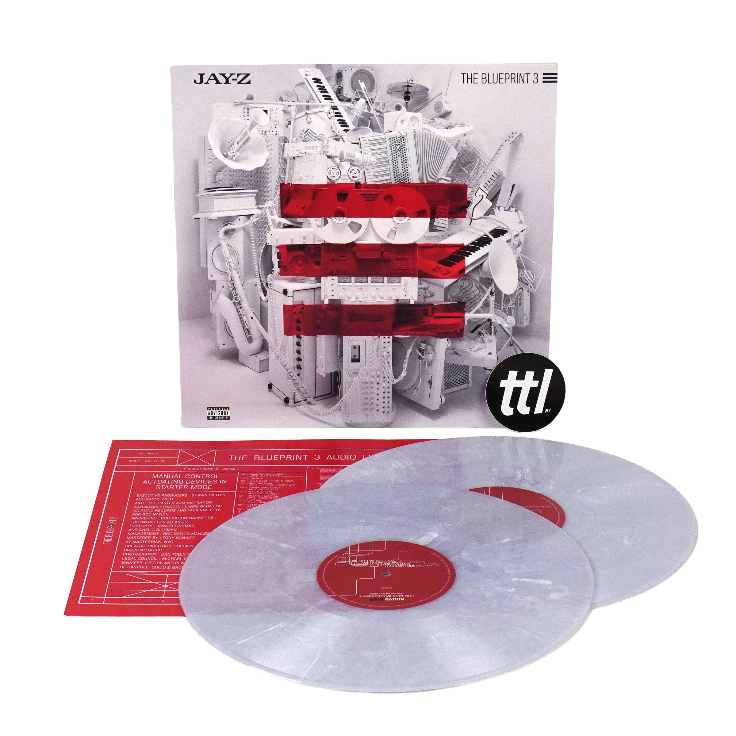 Jay-Z: The Blueprint 3 (Colored Vinyl) Vinyl 2LP – TurntableLab.com