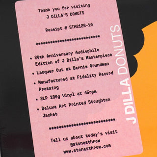 J Dilla: Donuts - Audiophile Edition (180g) Vinyl 2LP