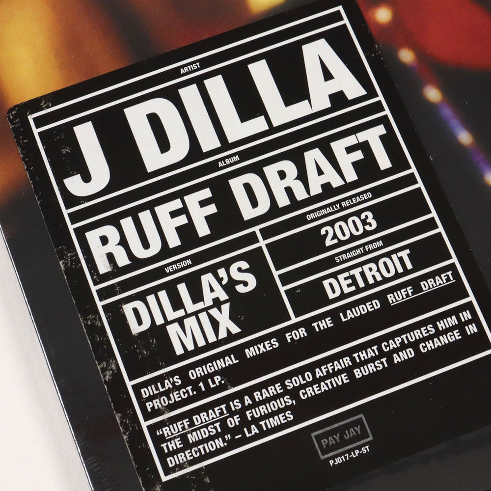 J Dilla: Ruff Draft - Dilla's Mix (Colored Vinyl) Vinyl LP