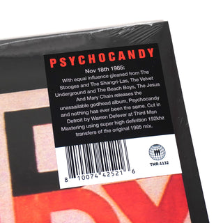 The Jesus And Mary Chain: Psychocandy - 40th Anniversary Edition Vinyl LP 