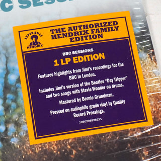 The Jimi Hendrix Experience: BBC Sessions Vinyl LP