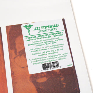 Joe Henderson: Multiple (180g, Jazz Dispensary Top Shelf) Vinyl LP