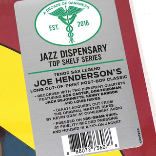 Joe Henderson: Tetragon (180g, Jazz Dispensary Top Shelf) Vinyl LP