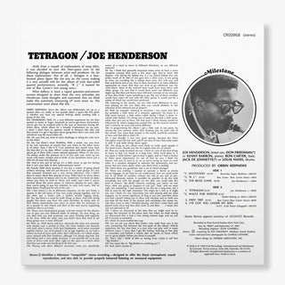 Joe Henderson: Tetragon (180g, Jazz Dispensary Top Shelf) Vinyl LP