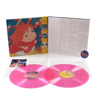 Joe Hisaishi: Ponyo On The Cliff By The Sea - Soundtrack (Colored Vinyl) Vinyl 2LP