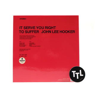 John Lee Hooker: It Serve You Right To Suffer (180g) Vinyl LP