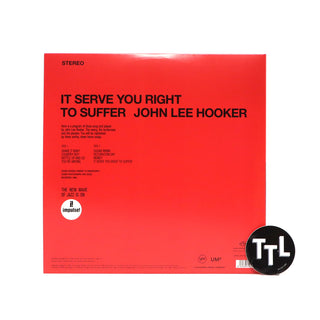 John Lee Hooker: It Serves You Right To Suffer (Colored Vinyl) Vinyl LP